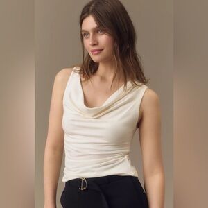 Reformation Darla Knit Top in Ivory, NWT